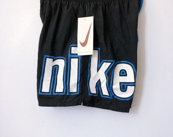 vintage nike white tag swim trunks deadstock NWT youth size XL 90s