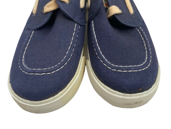 vintage kid power portsider boat shoes youth size… - image 5