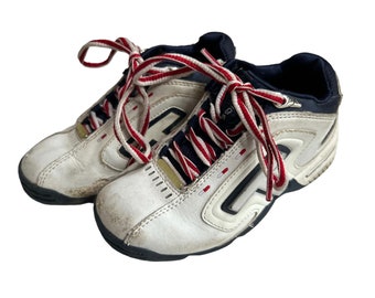 vintage tommy hilfiger sneakers shoes little kids size 11.5 90s