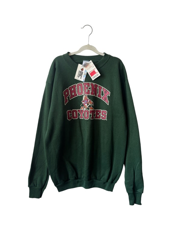 vintage phoenix coyotes sweatshirt youth size XL d