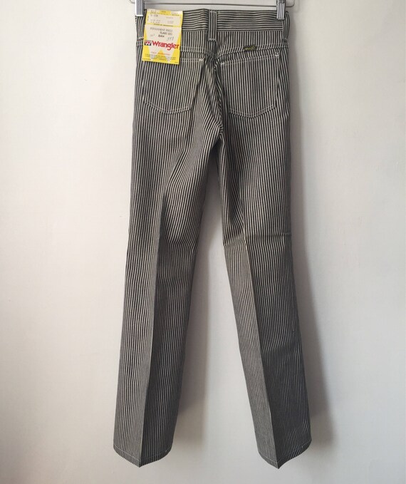 wrangler striped jeans