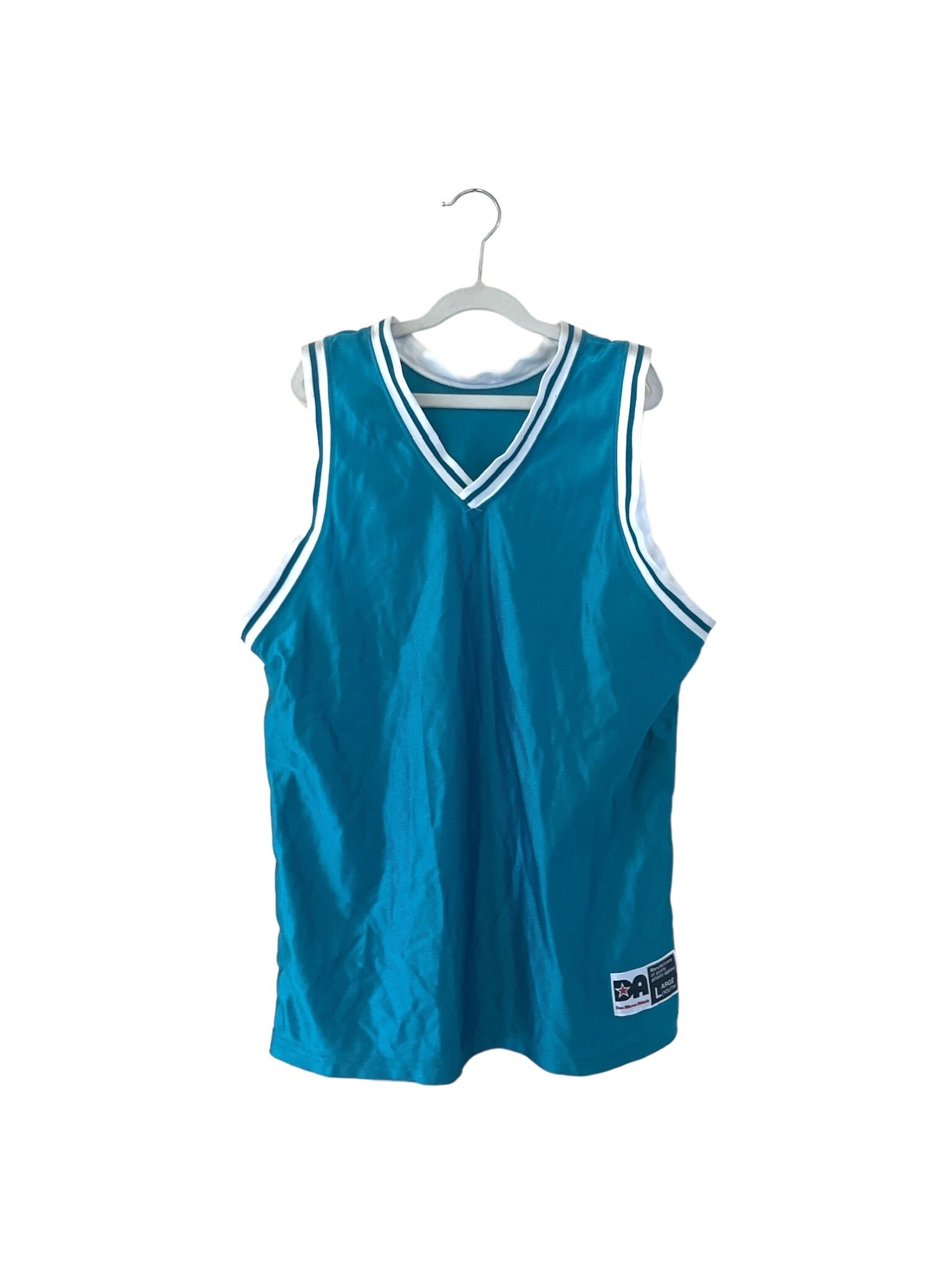 Vintage Don Alleson Basketball Jersey Tank Top Shirt Youth Size Large Deadstock NWOT 90s Made in USA Etsy Canada