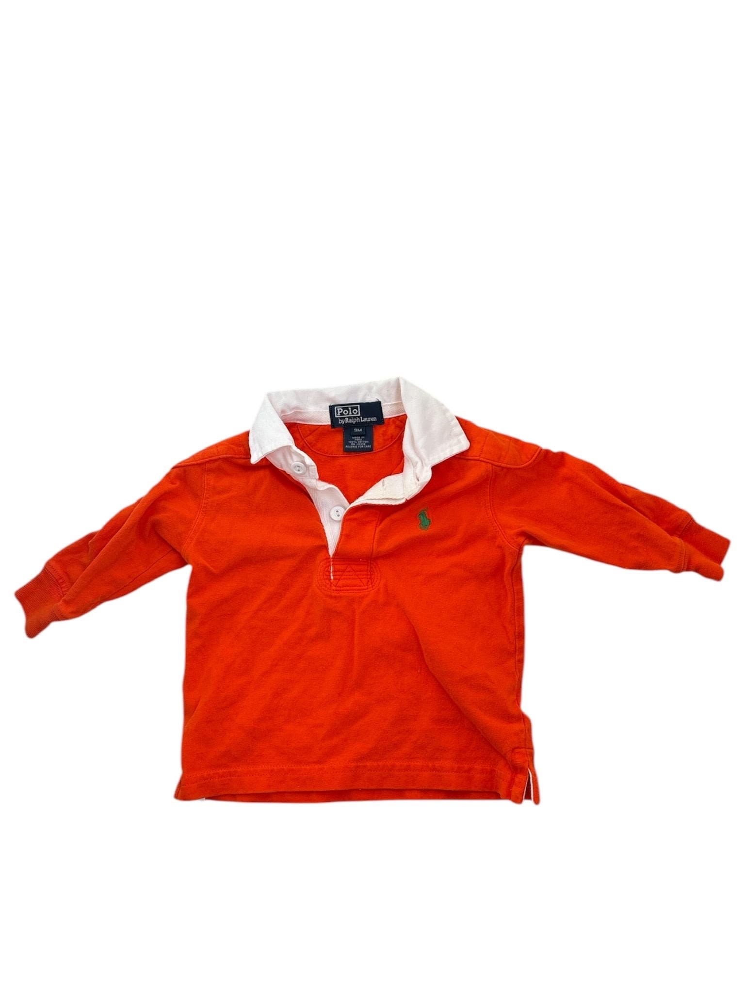 Maillot De Rugby Vintage ARGO Taille Youth 14 - Manches Longues, Polyester/coton, Occasion