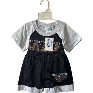 Miami hurricanes baby girl clothes cheap