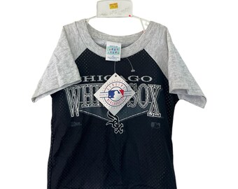 vintage chicago white sox t-shirt jugend kinder größe 4T Neu mit Etikett Deadstock 90s made in USA MLB