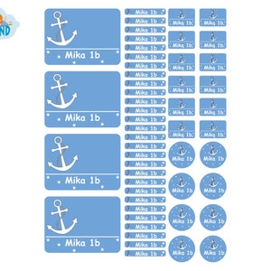 Name stickers, booklet stickers, sticker sheet anchor image 2