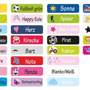 50 Personalized Iron-On Labels Laundry Labels image 2