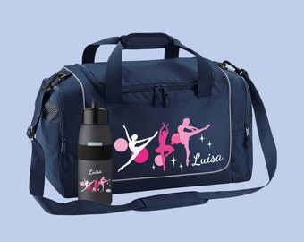 Sac de sport 38 litres avec noms et danseuses ballerines