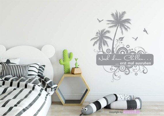 Wandtattoo Nach Dem Chillen Erst Mal Ausruhen Etsy