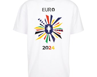 Herren EM 2024 T-Shirt personalisiert mit Namen und Namen