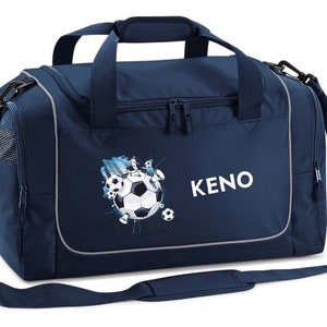 Sports bag 38 liters with name and motif Football Soccer City image 4