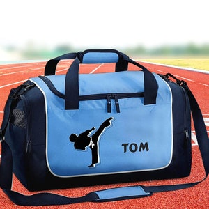 Sac de sport 38 litres avec nom et motif arts martiaux image 3