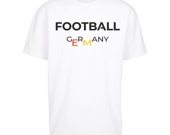 Herren EM 2024 T-Shirt personalisiert mit Namen und Nummer