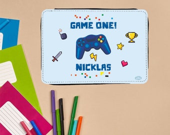 Personalized pencil case with name and motif Controller Game On