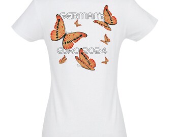 Women’s EM T-shirt personalized with name and number