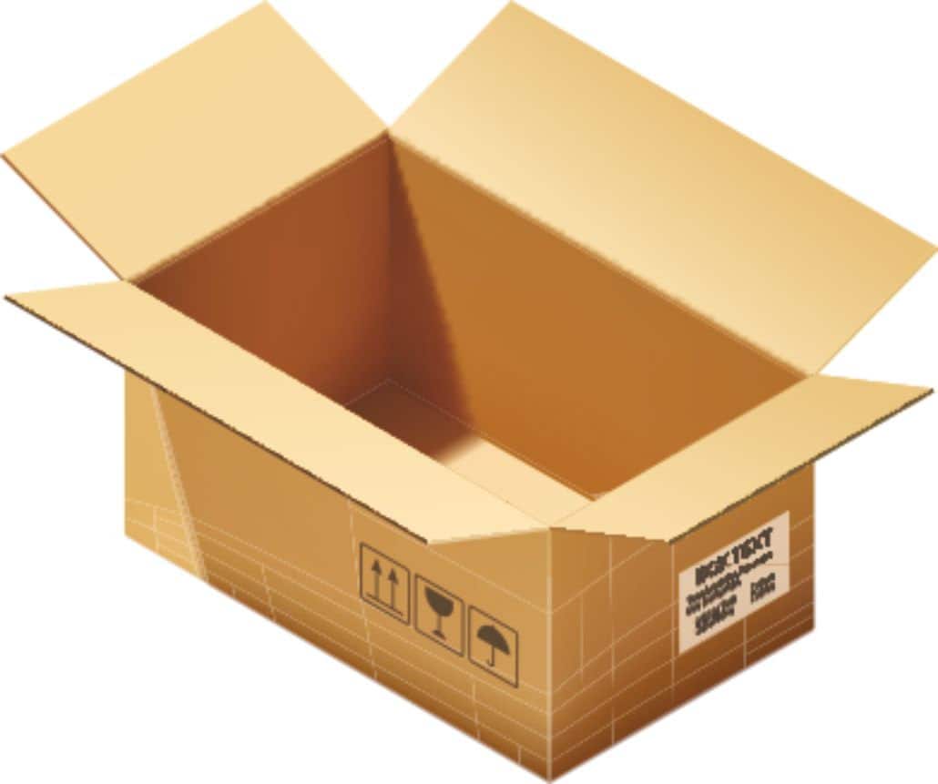 Custom Printed Black Shipping Boxes