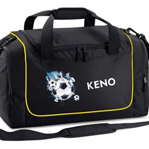 Sports bag 38 liters with name and motif Football Soccer City image 5