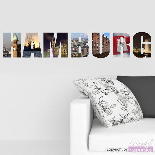 Qualitäts 3D Autoaufkleber I love Hamburg mit Strass veredelt Metall  verchromt Emblem Silber Stick, Diverses, Maritimes & Hamburg