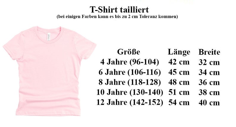 School child T-shirt in pink with name and school bag motif image 2