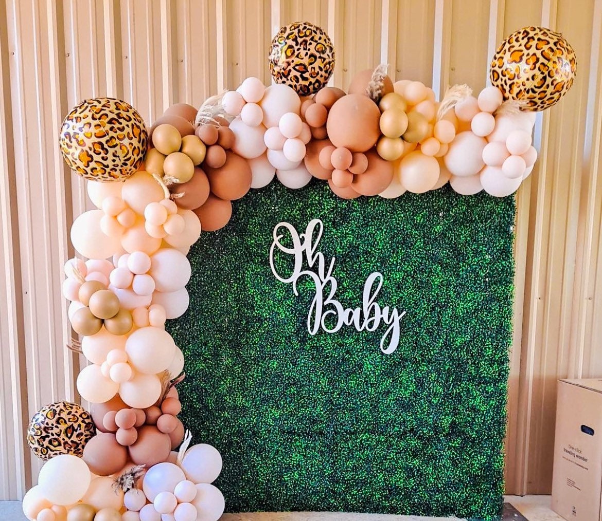  OH BABY Sign Little Blocks (Wooden/Small1.8) for Baby Shower  Party Table Centerpiece Decoration, Gender Reveal Letters Guestbook  Keepsake : Toys & Games