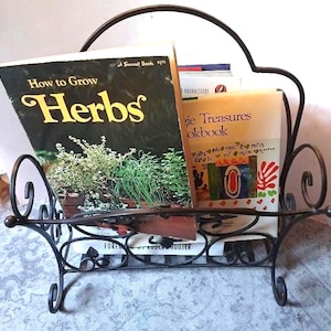 Vintage Magazine Rack - Etsy