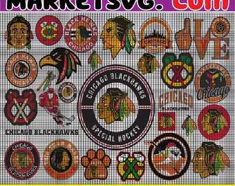 Chicago-Blackhawks Hockey Teams Svg, Chicago-Blackhawks Svg, N--H--L Svg, N--H--L Svg, Png, Dxf