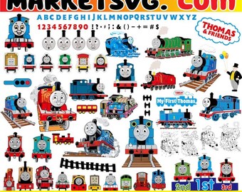 Thomas the train svg, Train svg for cricut, Thomas the train png, thomas and friends svg, thomas and tank svg, Instant Download