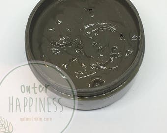 Charcoal Dead sea clay mask, mud mask, charcoal skincare, organic skincare, vegan skincare, skin perfecting mask, clay mask, mens mask, yogi