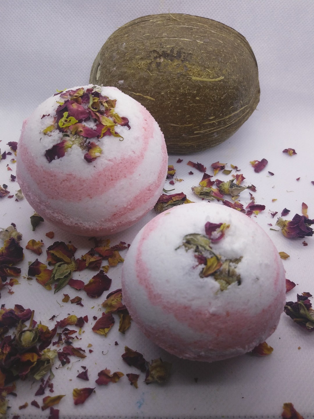 Pink Sugar Bath Bomb, Girly Bath Bomb, Pink Bath Bomb, Scented Bathbomb