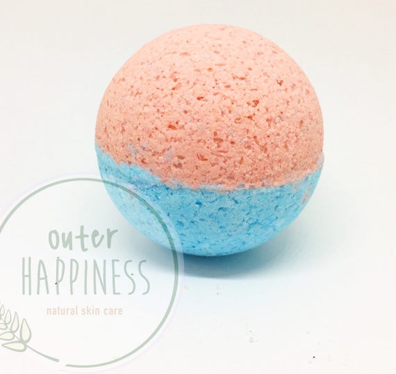 Blue Raspberry Bath Bomb Huge Bath Bombs Bombe De Bain Etsy
