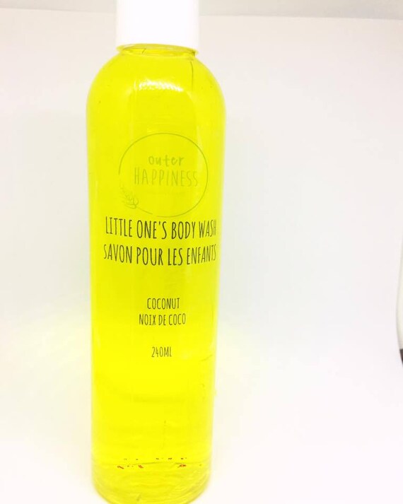 Organic Coconut Baby Body Wash And Shampoo Kid S Body Etsy