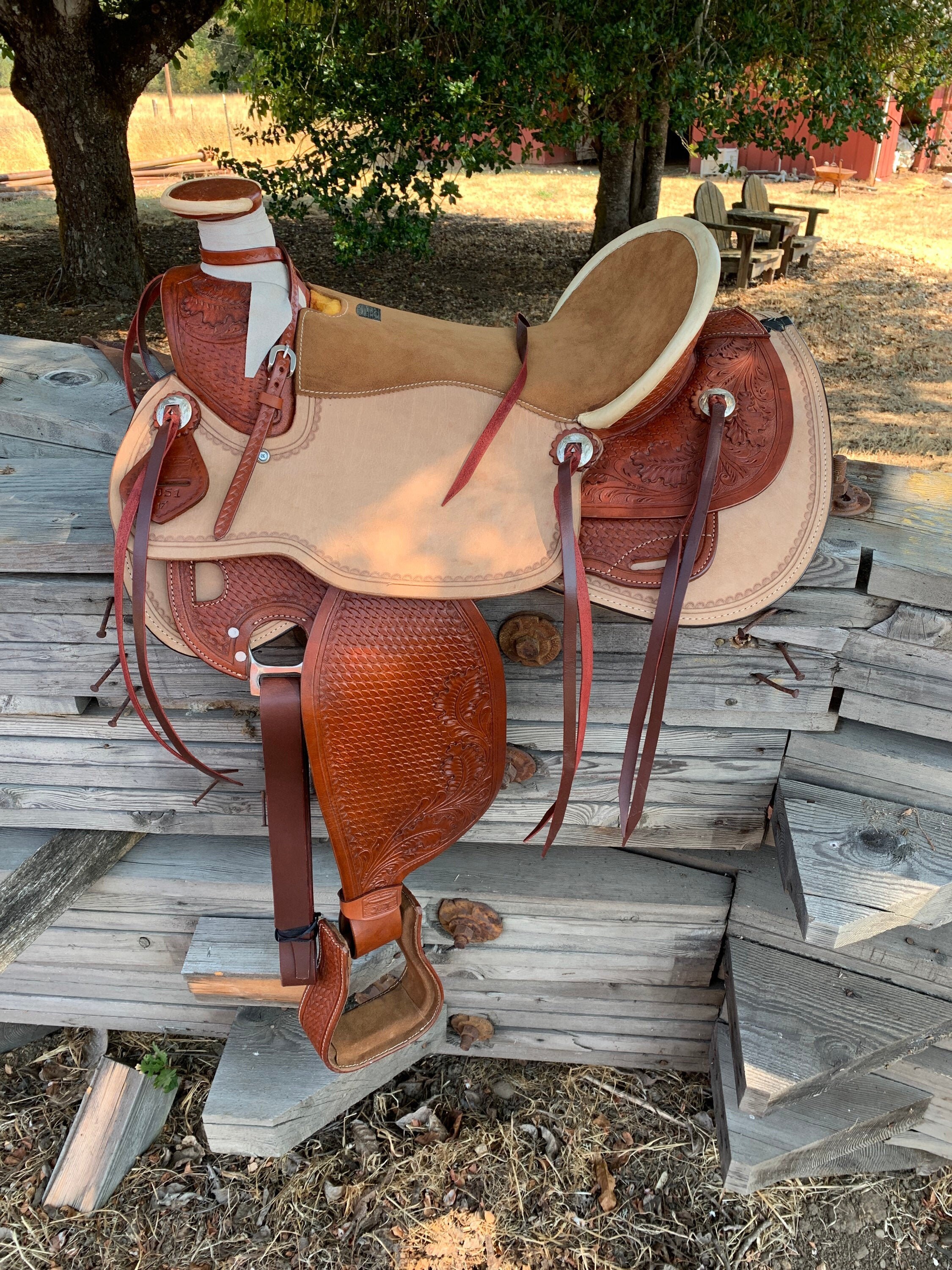 Circle Y Roping Saddle for sale Only 2 left at 60
