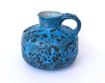 Scheurich Vase 231 15 Fat Lava Ceramics West Germany 60s 70s Glaze
