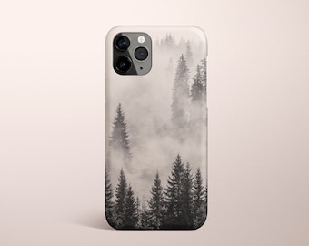 iPhone 15 Case, iPhone 13 Case, iPhone 14 Case, Misty Forest, Outdoors, Camping, Gift, iPhone 14 Case, iPhone 13 Pro Max, Trees, Forest