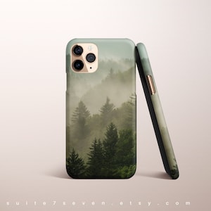 Montañas, Funda para iPhone, Funda para iPhone 13, Senderismo, Aire libre, Regalo, Funda para iPhone 15, Funda para iPhone 14, Nubes en las montañas, Camping, Funda Galaxy