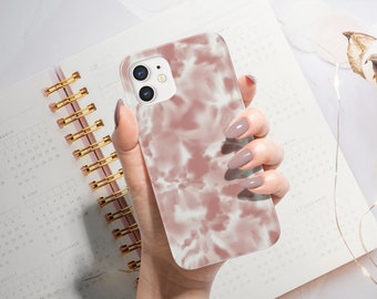 iPhone 13 Case, iPhone 15 Case, Blush Pink, Marble Effect, iPhone 15 Pro Case, iPhone 14 Case, iPhone 12 Case, MagSafe, iPhone 13 Pro Max