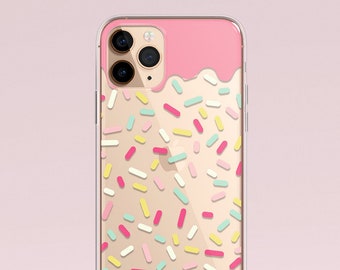 iPhone 12 Case, iPhone 15 Case, iPhone 14 Pro Case, iPhone 13 Case, iPhone 11 Case, iPhone Case, Clear Case, Galaxy Case, Sprinkle Donut