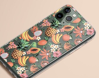 iPhone 15 Pro Case, iPhone 14 Case, Clear, iPhone 13 Case, iPhone 12 Pro Case, Fruits, iPhone 15 Case, iPhone Case, iPhone 11 Case, Fruit