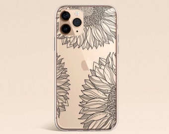 iPhone 12 Case, iPhone 15 Case, iPhone 14 Case, iPhone 13 Case, iPhone 15 Pro Case, iPhone 11 Case, Clear Case, Galaxy Case, Sunflower, Gift