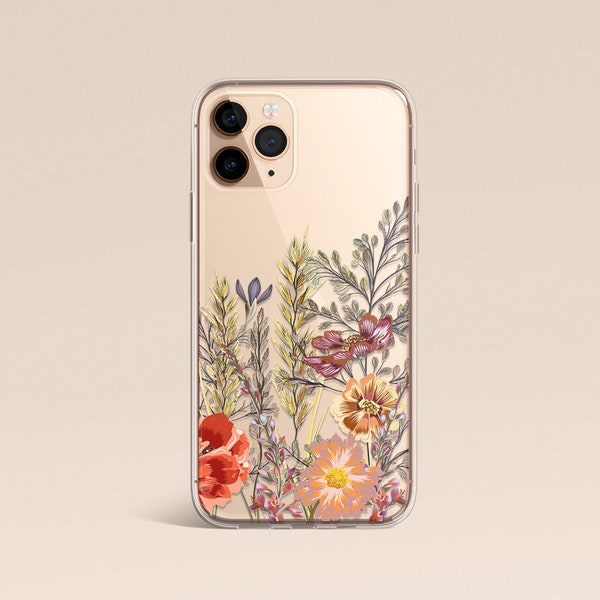 iPhone 12 Case, iPhone 15 Pro Case, iPhone 14 Case, iPhone 13 Case, iPhone 15 Case, Cute Case, Galaxy Case, iPhone Case, Flowers, Vintage