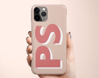 Funda personalizada para iPhone 15 Pro, funda para iPhone 12, monograma, funda para iPhone 13, iniciales, funda personalizada para iPhone 14, funda para iPhone 15 Pro Max, cubierta
