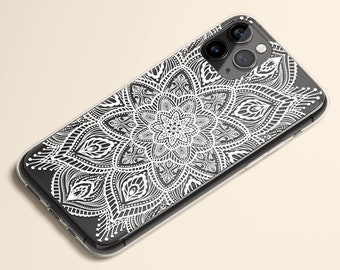 iPhone 12 Case, iPhone 11 Case, iPhone X Case, Clear Case, iPhone XR Case, iPhone 8 Case, iPhone 8 Plus Case, Galaxy Case, Mandala Art Case
