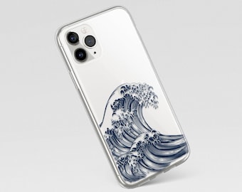 iPhone 15 Case, Japanese Wave, iPhone 14 Pro Case, Ocean Wave, Retro Wave, iPhone 13 Case, iPhone 12 Case, iPhone 11 Case, Galaxy S23 Case,