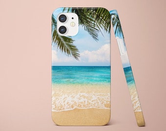 The Beach, iPhone 13 Case, Tropical, iPhone 12 Case, Fun in the Sun, iPhone 15 Case, Turquoise Water, iPhone 14 Case, iPhone X Case, Cover