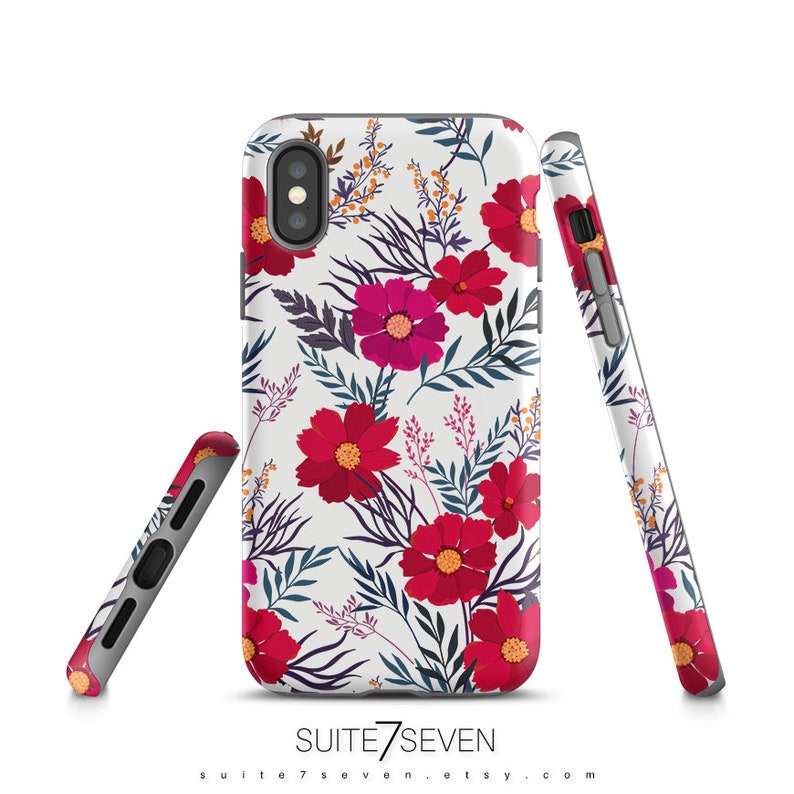 iphone 8 case red floral iphone 8 case red floral