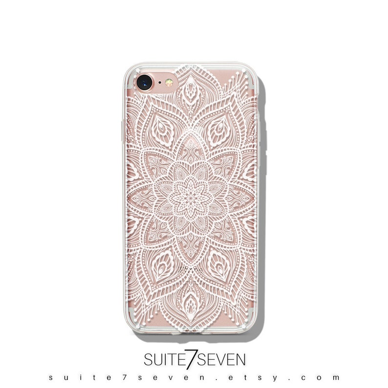 iPhone 12 Case, iPhone 15 Case, iPhone 14 Case, Clear Case, iPhone 13 Case, iPhone Case, iPhone 15 Pro Case, Galaxy Case, Mandala Art Case image 2