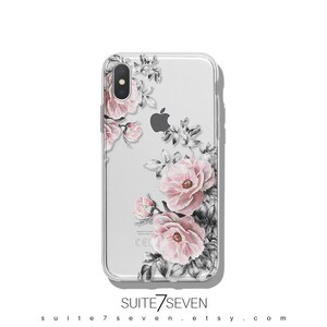 iPhone 12 Case, iPhone 15 Case, iPhone 15 Pro Case, iPhone 14 Case, iPhone 13 Case, Roses, Pink, iPhone 11 Case, iPhone Case, Galaxy Case image 3