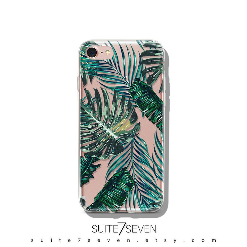 iPhone 15 Case, Palm Leaves, iPhone 14 Case, iPhone 13 Case, Clear Case, Galaxy Case, iPhone 12 Case, iPhone 15 Pro Case, Tropical Palms image 3