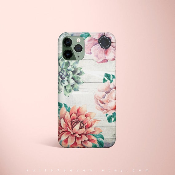 iPhone 12 Pro Case, iPhone 14 Case, iPhone 15 Pro Case, Cactus Print, Succulent iPhone 13 Case, iPhone Case, Unique Phone Case, Tough Case