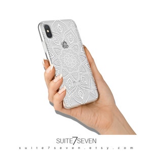 iPhone 12 Case, iPhone 15 Case, iPhone 14 Case, Clear Case, iPhone 13 Case, iPhone Case, iPhone 15 Pro Case, Galaxy Case, Mandala Art Case image 6